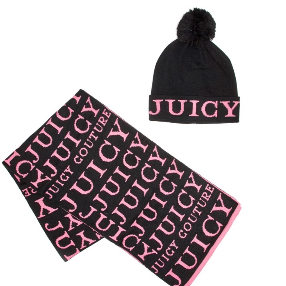 Juicy couture Head & Scarf set